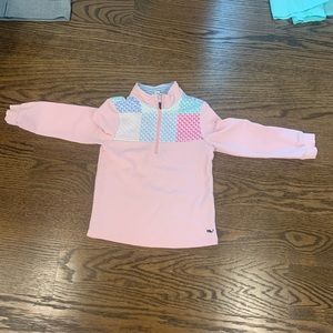 Girls Vineyard Vines size 4T half Zip.